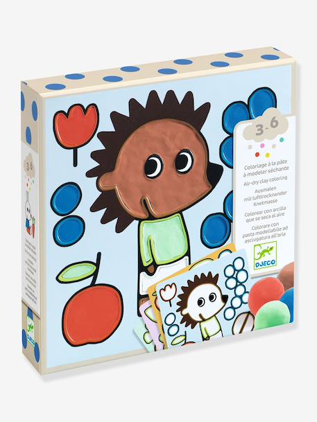 Boetseelplaat tuinvriendjes DJECO lichtblauw - vertbaudet enfant 
