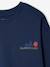 T-shirt manches longues garçon bleu océan+ocre+vert sapin - vertbaudet enfant 