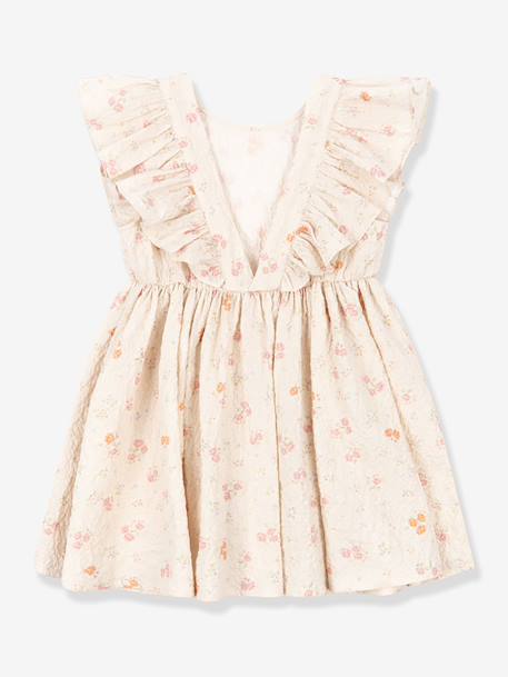 Jurk ELIN KONGES beige - vertbaudet enfant 