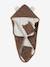 Cape de bain poupon personnalisable marron - vertbaudet enfant 
