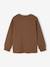 T-shirt manches longues garçon marine+noisette - vertbaudet enfant 