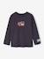 T-shirt manches longues garçon gris ardoise - vertbaudet enfant 
