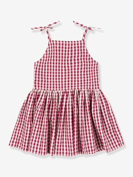 Robe à bretelles Isotta framboise - vertbaudet enfant 