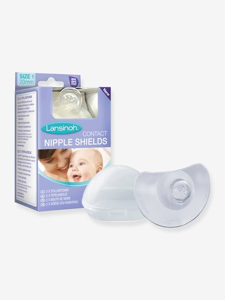 Bouts de Sein x 2 + Etui de protection inclus BLANC - vertbaudet enfant 