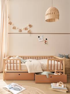 -Lit enfant avec grands rangements 70x140 cm CACHE-RÊVES