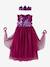 Déguisement de princesse avec voile et couronne bleu+doré+prune+ROSE - vertbaudet enfant 