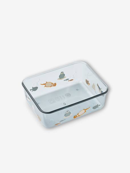 Ako LIEWOOD tritan broodtrommel lichtroze+oceaanblauw - vertbaudet enfant 