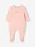Set van 3 velours babypyjama's gemêleerd beige+gemêleerd grijs+saliegroen - vertbaudet enfant 