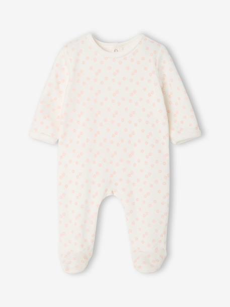 Lot de 3 dors bien bébé ouverture dos beige chiné+gris chiné+vert sauge - vertbaudet enfant 