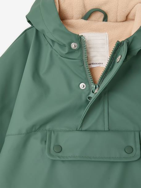 Cape de pluie bébé vert - vertbaudet enfant 