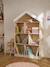 Bibliothèque enfant feston bois maison rose - vertbaudet enfant 