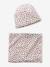 Meisjesset muts en colsjaal van jersey beige - vertbaudet enfant 