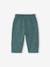Pantalon large bébé garçon beige+vert émeraude - vertbaudet enfant 