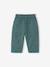 Pantalon large bébé garçon beige+vert émeraude - vertbaudet enfant 