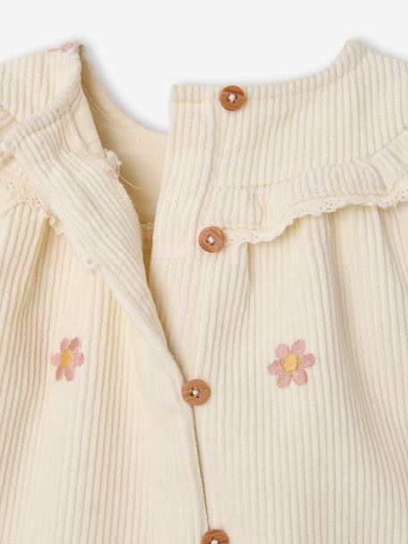 Set jurk en maillot newborn vanille - vertbaudet enfant 