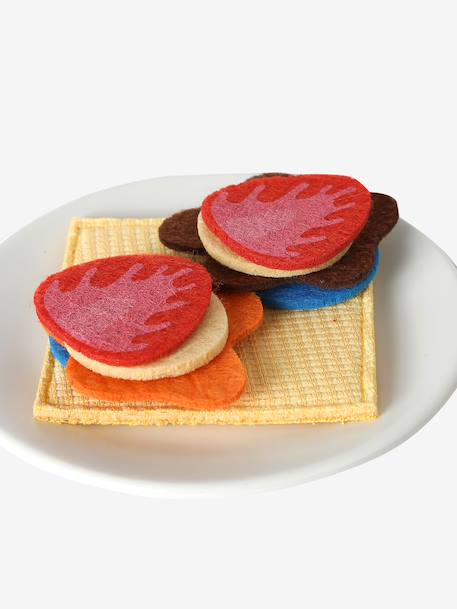 Wafel en croque-apparaat FSC® ecru - vertbaudet enfant 
