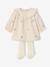 Ensemble robe et collants naissance vanille - vertbaudet enfant 