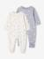 Lot de 2 dors-bien bébé ouverture dos bleu ciel - vertbaudet enfant 