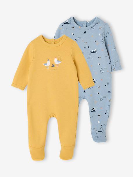 Lot de 2 dors bien bébé garçon bleu - vertbaudet enfant 