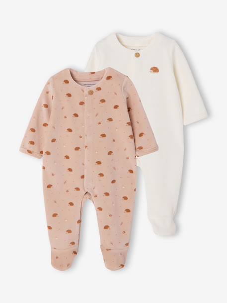 Lot de 2 dors-bien naissance hérisson beige - vertbaudet enfant 