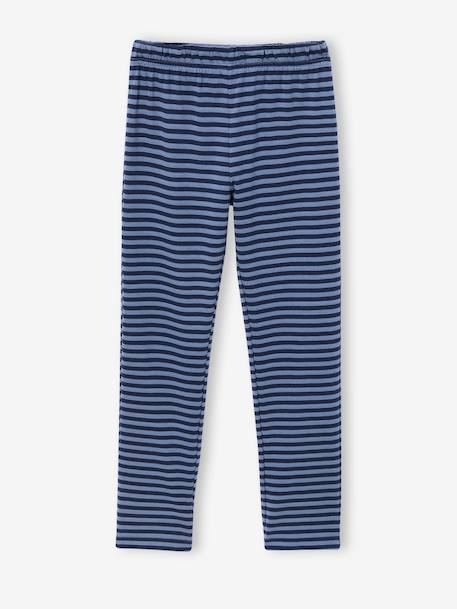 Set van 2 jongenspyjama's grijsblauw - vertbaudet enfant 