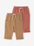 Lot de 2 pantalons bébé garçon terracotta - vertbaudet enfant 