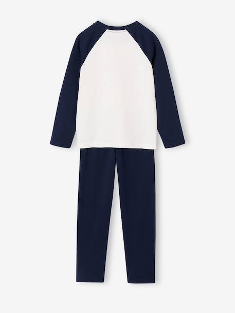 Lot de 2 pyjamas garçon bleu grisé - vertbaudet enfant 