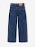 Jean droit fille bleu foncé+bleu moyen+denim gris - vertbaudet enfant 