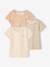 Lot de 3 T-shirts manches courtes fille beige - vertbaudet enfant 