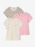 Lot de 3 T-shirts manches courtes fille beige - vertbaudet enfant 