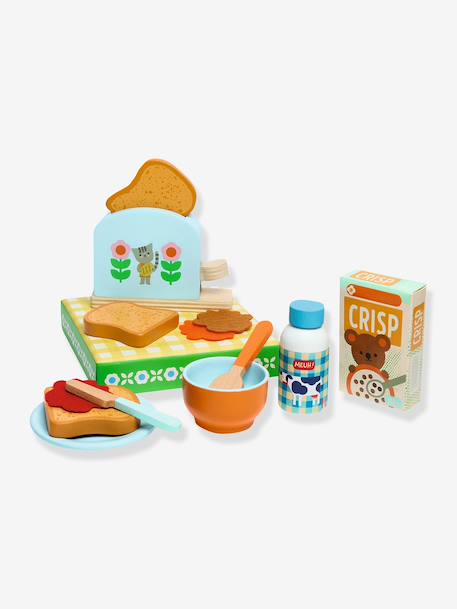 DJECO ontbijtset meerkleurig - vertbaudet enfant 