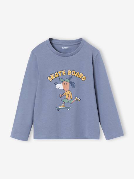 Lot de 2 pyjamas garçon bleu grisé - vertbaudet enfant 