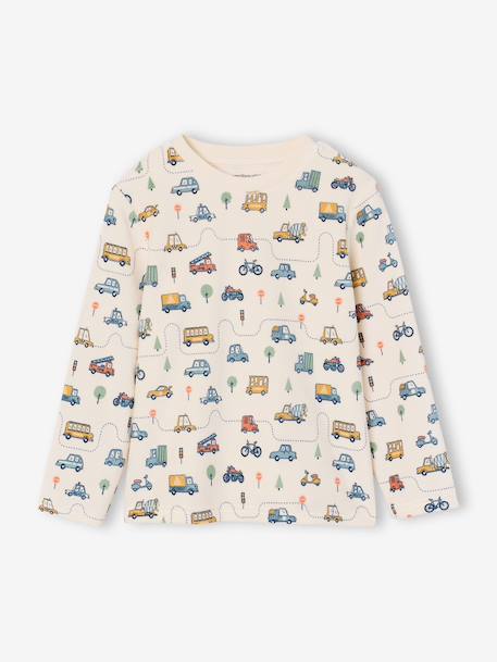 Set van 2 velours jongenspyjama's groen - vertbaudet enfant 