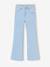 Jean flare fille bleu clair+bleu moyen+denim gris - vertbaudet enfant 