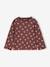 Lot de 3 t-shirts fille fantaisie manches longues anthracite+bleu grisé+corail+écru+indigo+mauve - vertbaudet enfant 