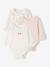 Set van 3 babybody's met lange mouwen ecru - vertbaudet enfant 