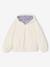 Coupe-vent fille à capuche réversible léopard/sherpa beige+vanille - vertbaudet enfant 