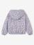 Coupe-vent fille à capuche réversible léopard/sherpa beige+vanille - vertbaudet enfant 