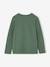 T-shirt manches longues garçon anthracite+blanc+cappuccino+rouge+vert sauge - vertbaudet enfant 