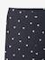 Set van 3 meisjesleggings inktblauw+vanille - vertbaudet enfant 
