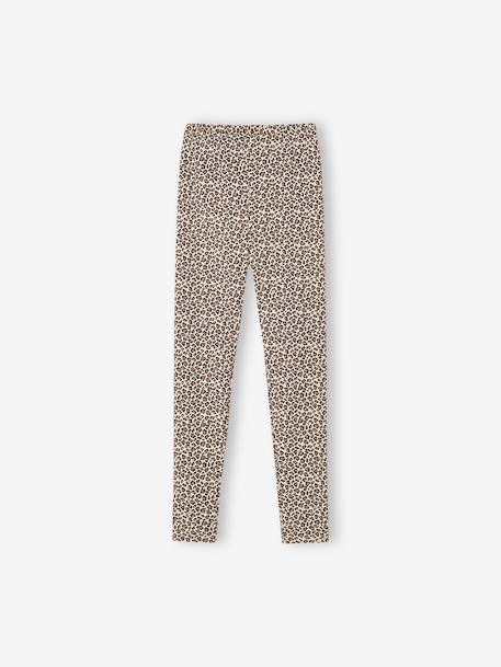 Lot de 3 leggings fille encre+vanille - vertbaudet enfant 