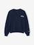 Sweat zippé fille gris ardoise - vertbaudet enfant 