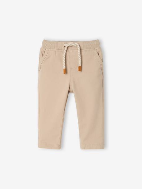 Bébé-Pantalon en sergé doublé bébé garçon