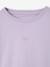 T-shirt manches longues fille mauve+prune - vertbaudet enfant 