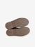 Boots enfant fille cuir élastiquées et zippées bordeaux+camel+marine+or - vertbaudet enfant 