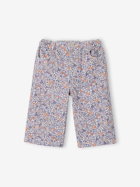 Wijde babymeisjesbroek blauw - vertbaudet enfant 