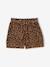 Short en velours forme paperbag fille bleu canard+camel+cannelle+chocolat+gris+mauve - vertbaudet enfant 