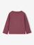 T-shirt manches longues fille mauve+prune - vertbaudet enfant 