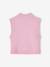 Mouwloos meisjesvest met knopen lila+vanille - vertbaudet enfant 