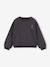 Sweat fille motif imprimé anthracite+corail+encre+pivoine+sauge+vanille+violet+violine - vertbaudet enfant 